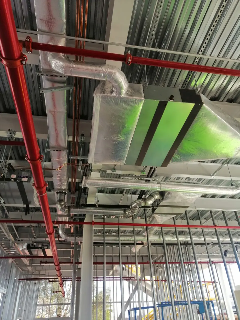 Instalación de aire acondicionado
